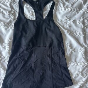 Athleta Black Racer top